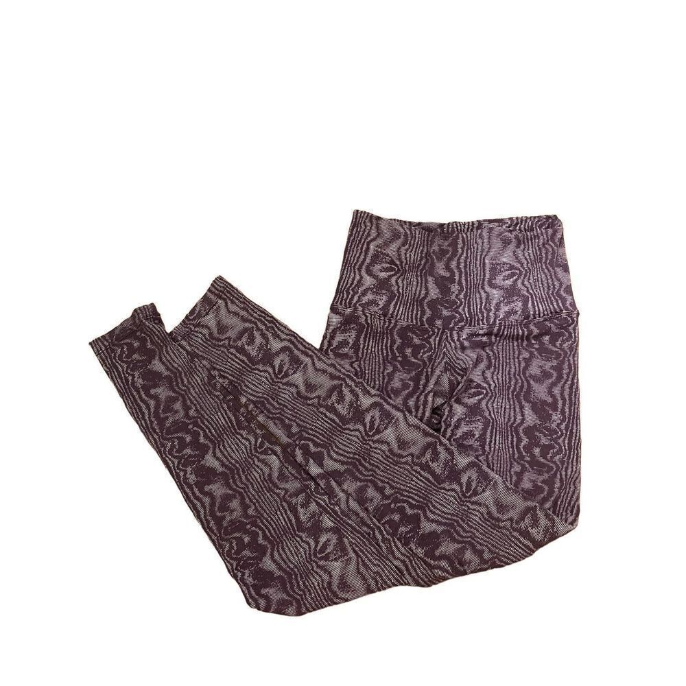 Buttery Soft Purple Psychadelic Leggings - Picture 4 of 4